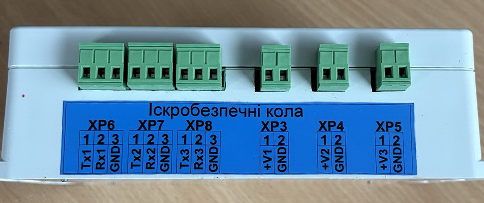 Барьер искробезопасный БИ-102-30-15 (клеммы 3-8)